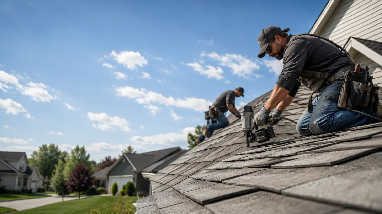 Storm Damage Roof Repair in Ramsey, IL near me